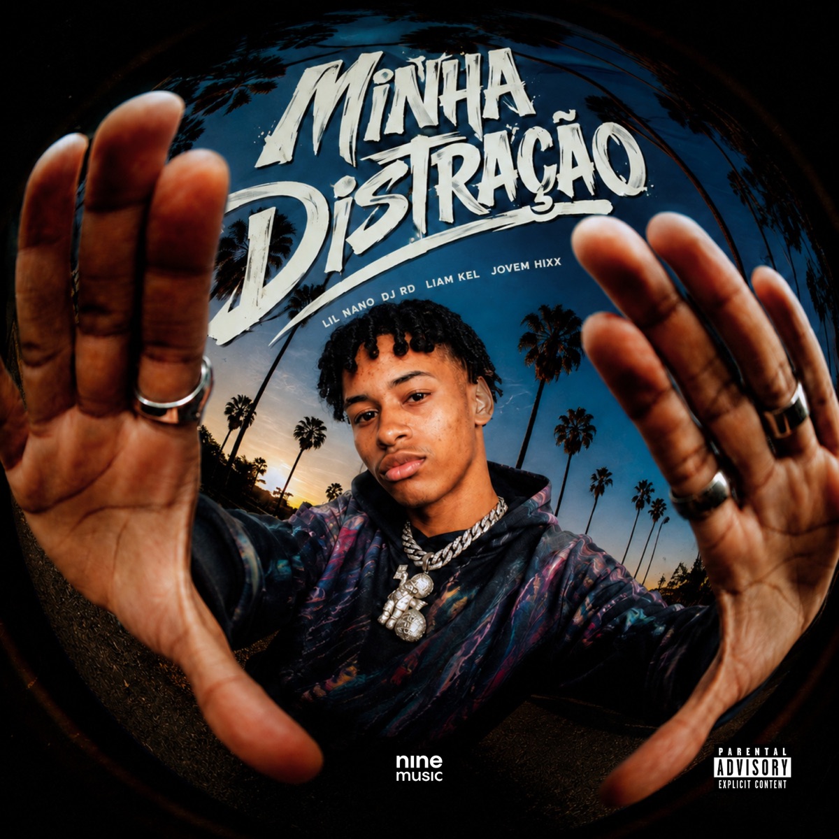 Minha Distração (feat. Liam Kel & Jovem Hixx) - Single by Lil Nano & DJ RD album cover