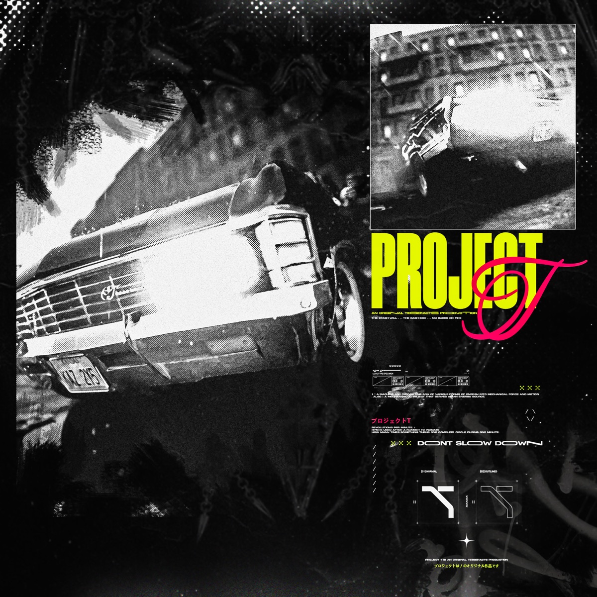 PROJECT T - Single by TESSERACTS album cover