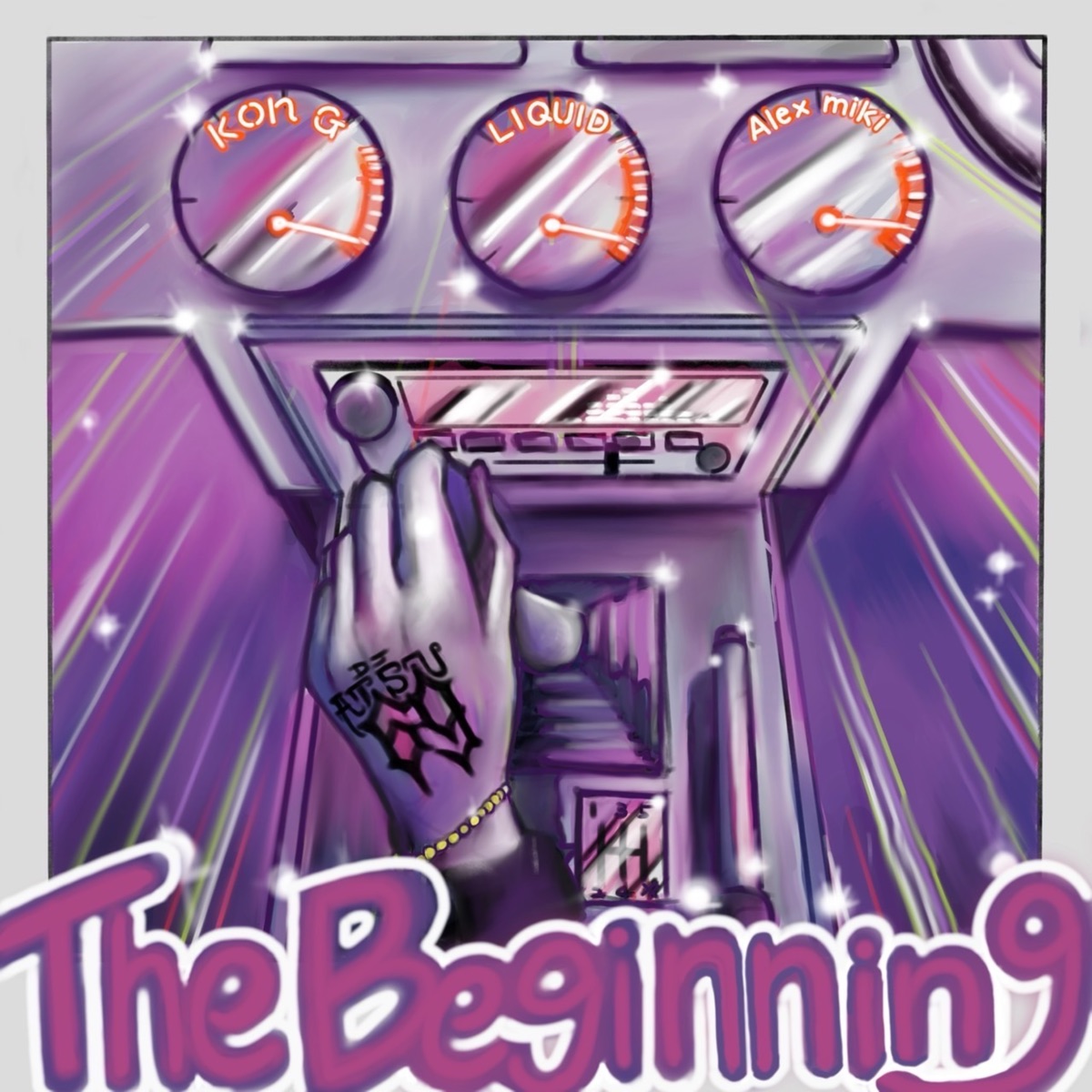The Beginning - Single by DJ ATSU69, KonG, LIQUID & ALEX MIKI album cover