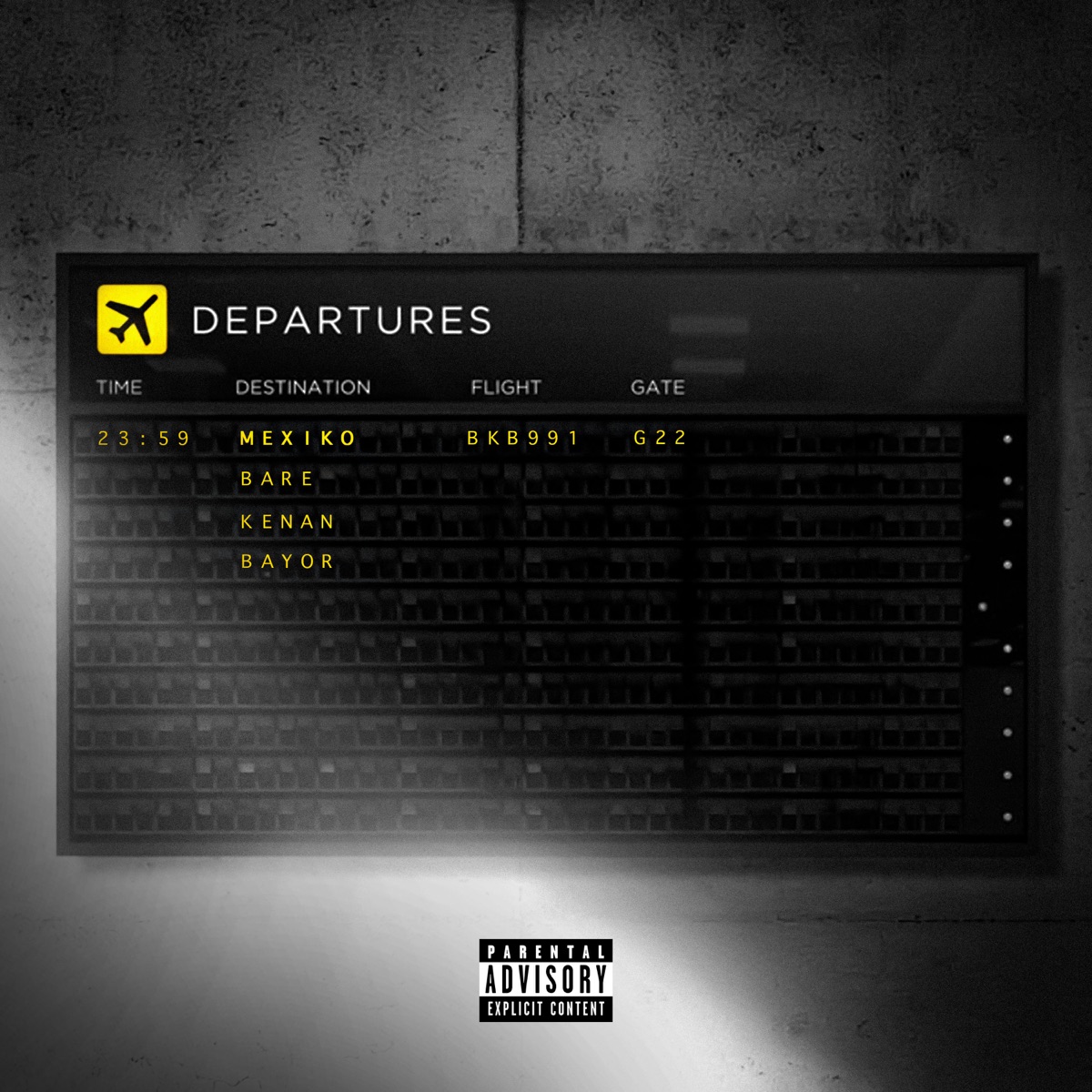 MEXIKO - Single by BARÉ, Kenan & Bayor album cover