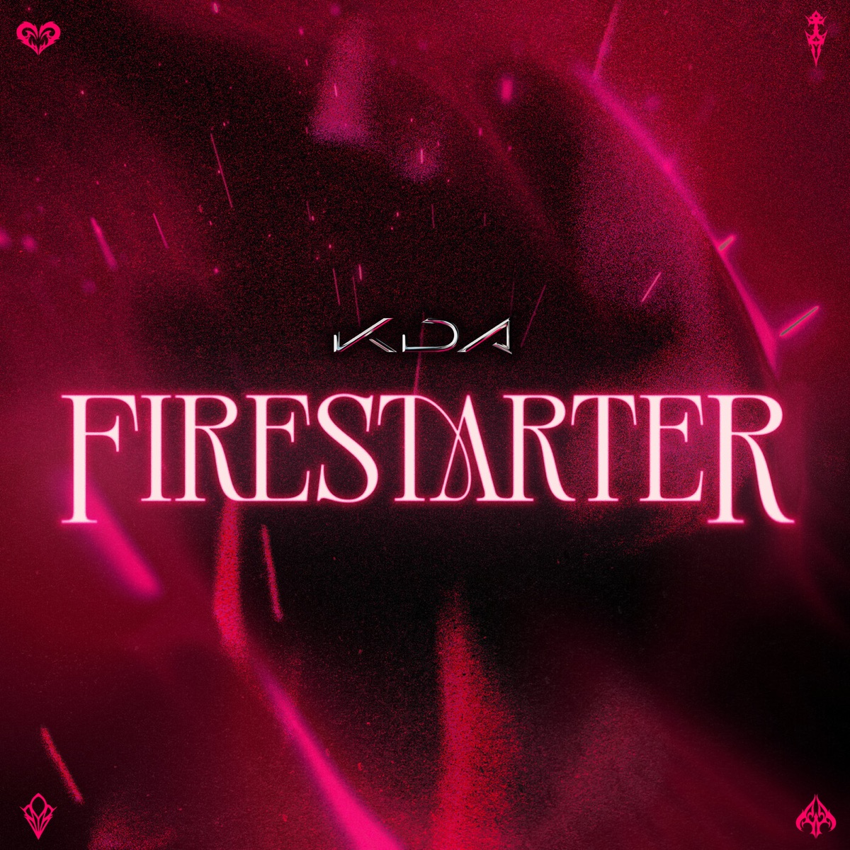 FIRESTARTER (feat. Sophie Powers, MIYEON & SOYEON) - Single by K/DA, League of Legends Music, i-dle & Mimi Webb album cover