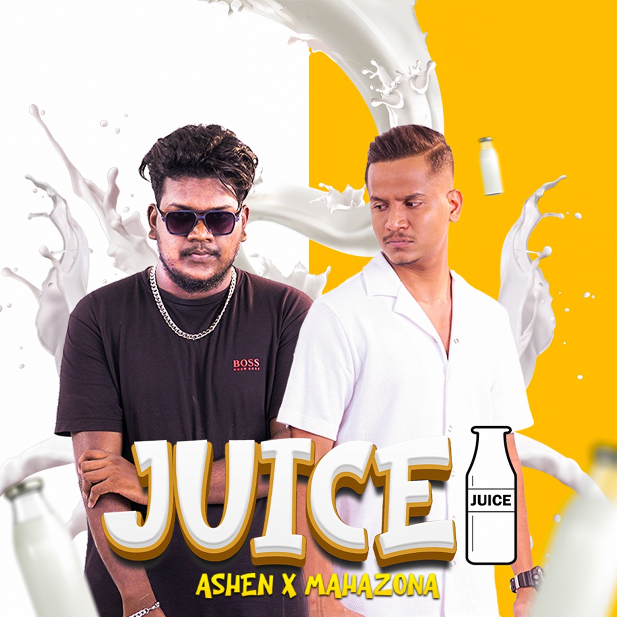 Juice (feat. Dilshan L Silva) - Single by Ashen Senarathna & Mahazona album cover