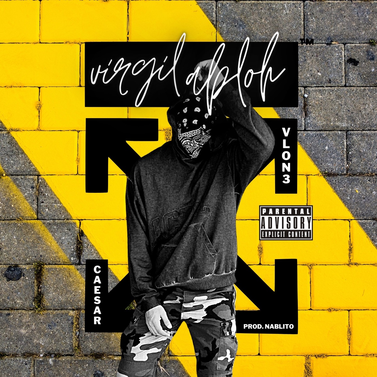 Virgil abloh - Single by CAESAR VLON3 & Nablito album cover