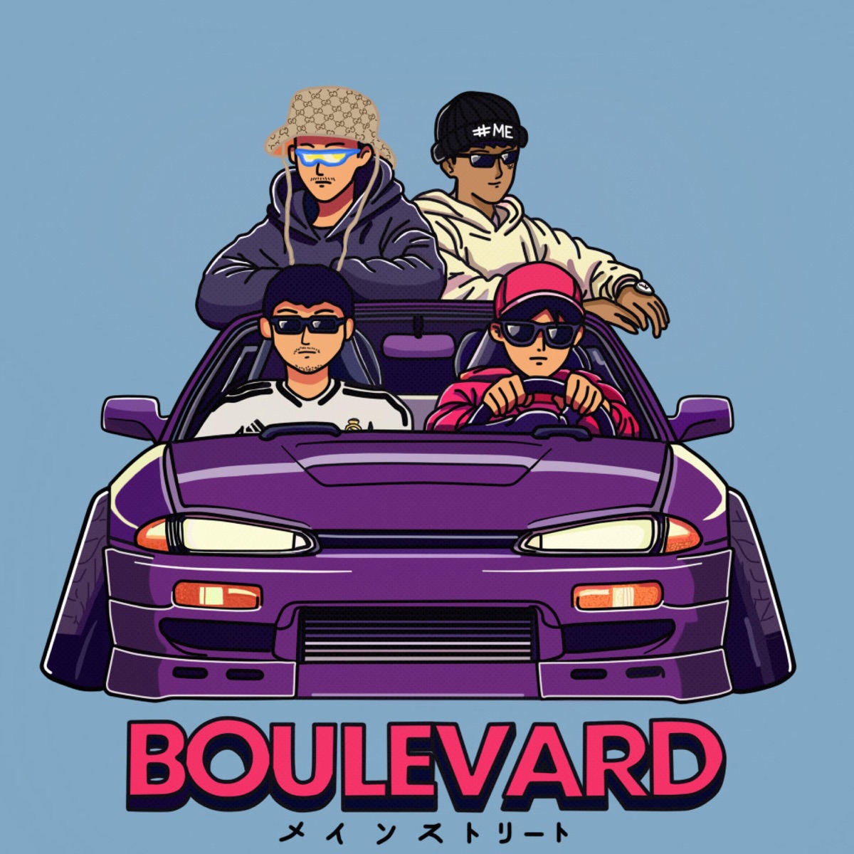 Boulevard (feat. Ares Wave, Gonzgar & 808plata) - Single by Morsis album cover