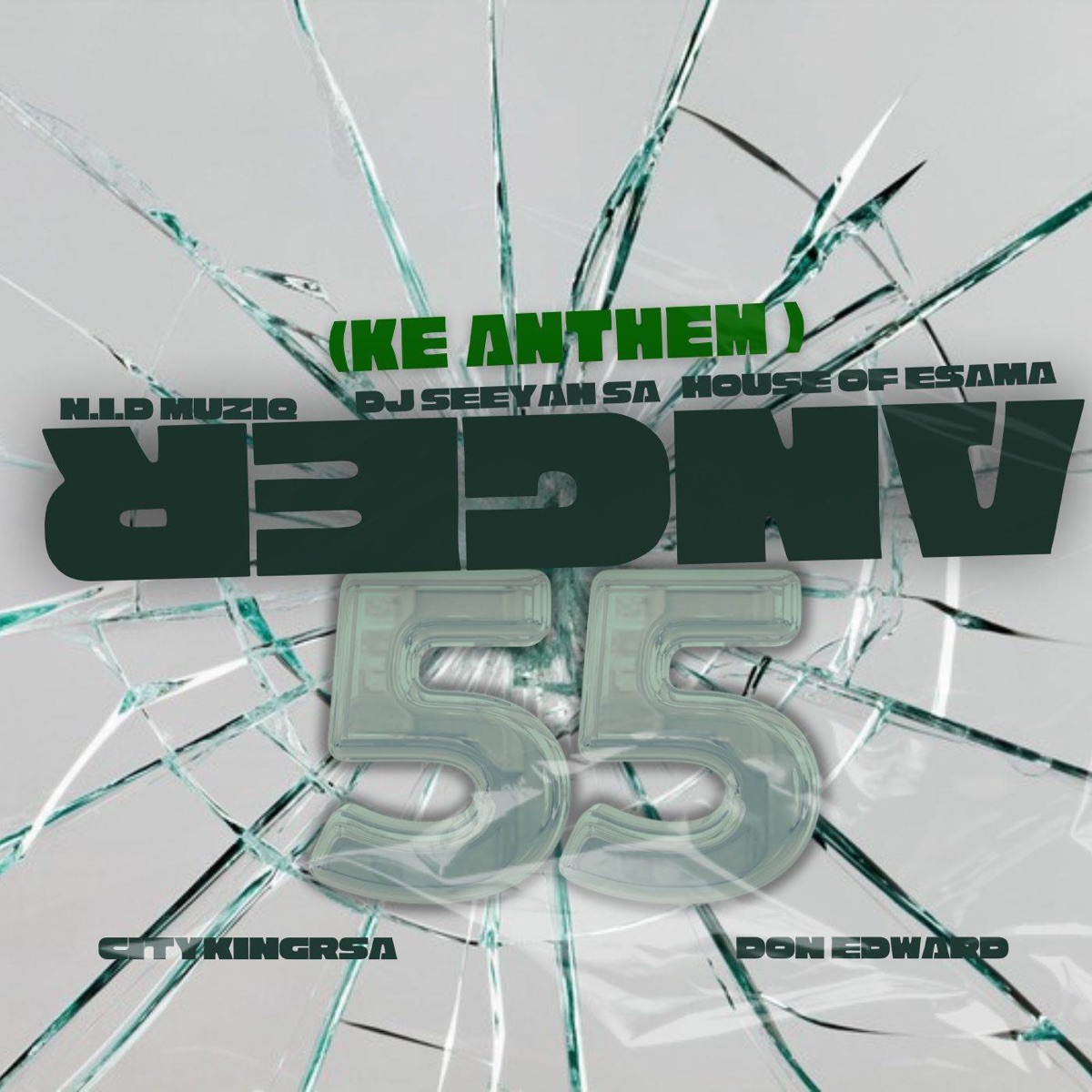 Anger 55 - Single by N.I.D Muziq, House Of ESAMA, DJ Seeyah SA & Citykingrsa album cover