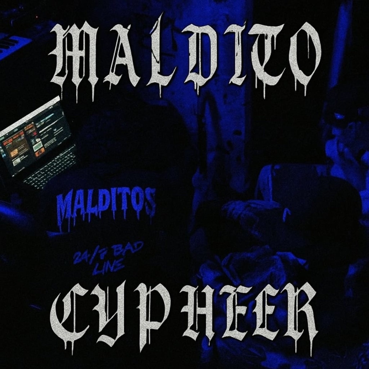 Maldito cypher (feat. Raperz Reyes, soulx, Yuzel Bad Live, Aj, ChemaTT & kaazper) - Single by Decly B album cover