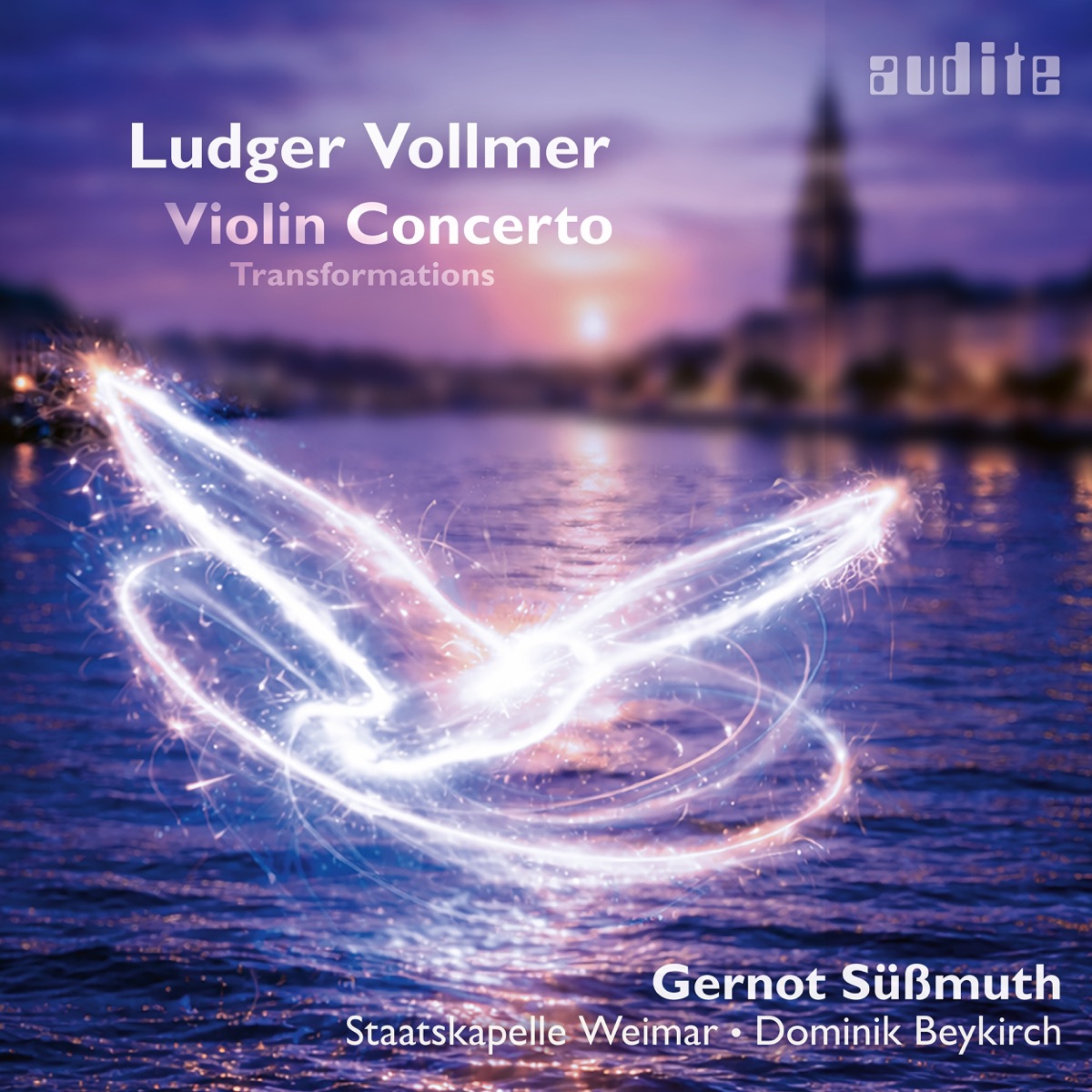 Ludger Vollmer: Violin Concerto & Transformations by Gernot Süßmuth, Weimar Staatskapelle Chamber Orchestra & Dominik Beykirch album cover