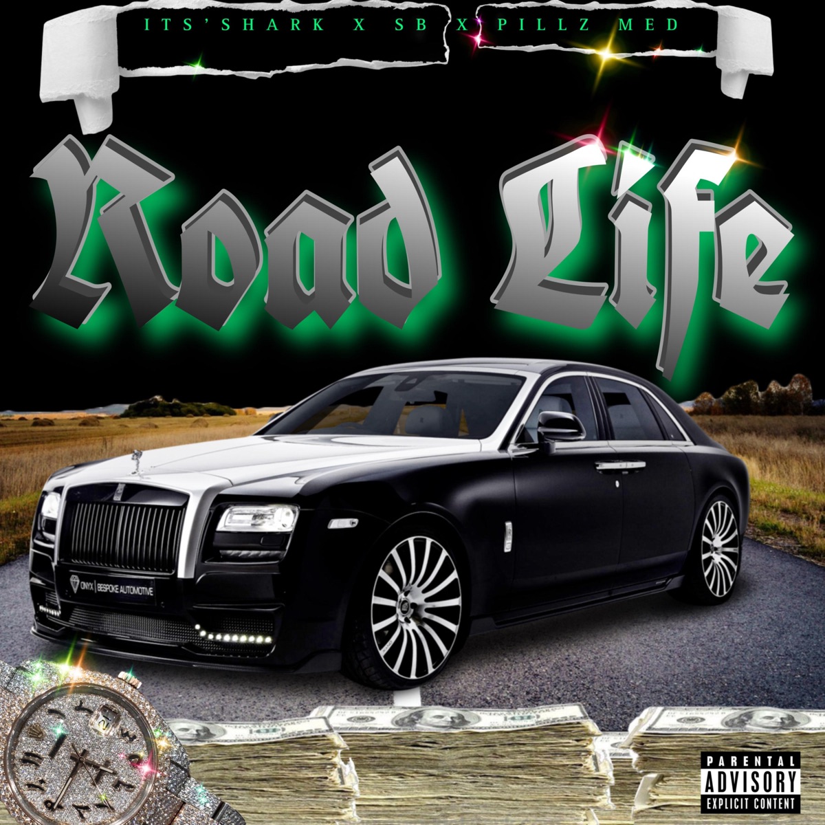 ROAD LIFE (feat. Pillz Med & Steven B) - Single by Its Shark album cover