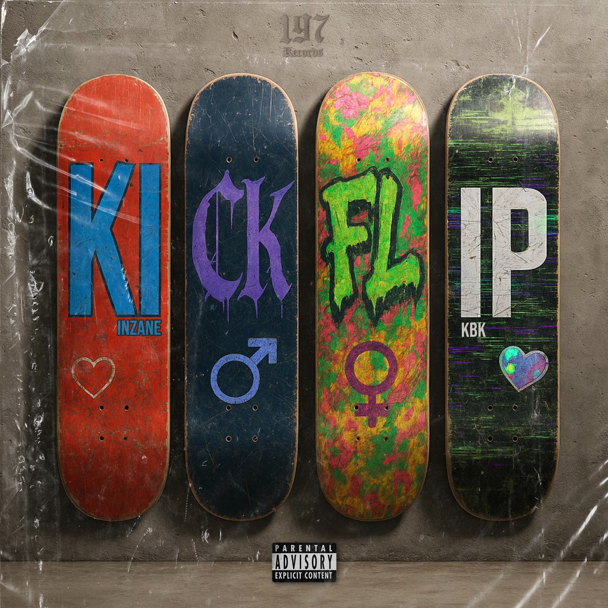 Kickflip - Single by Inzane & KBK album cover