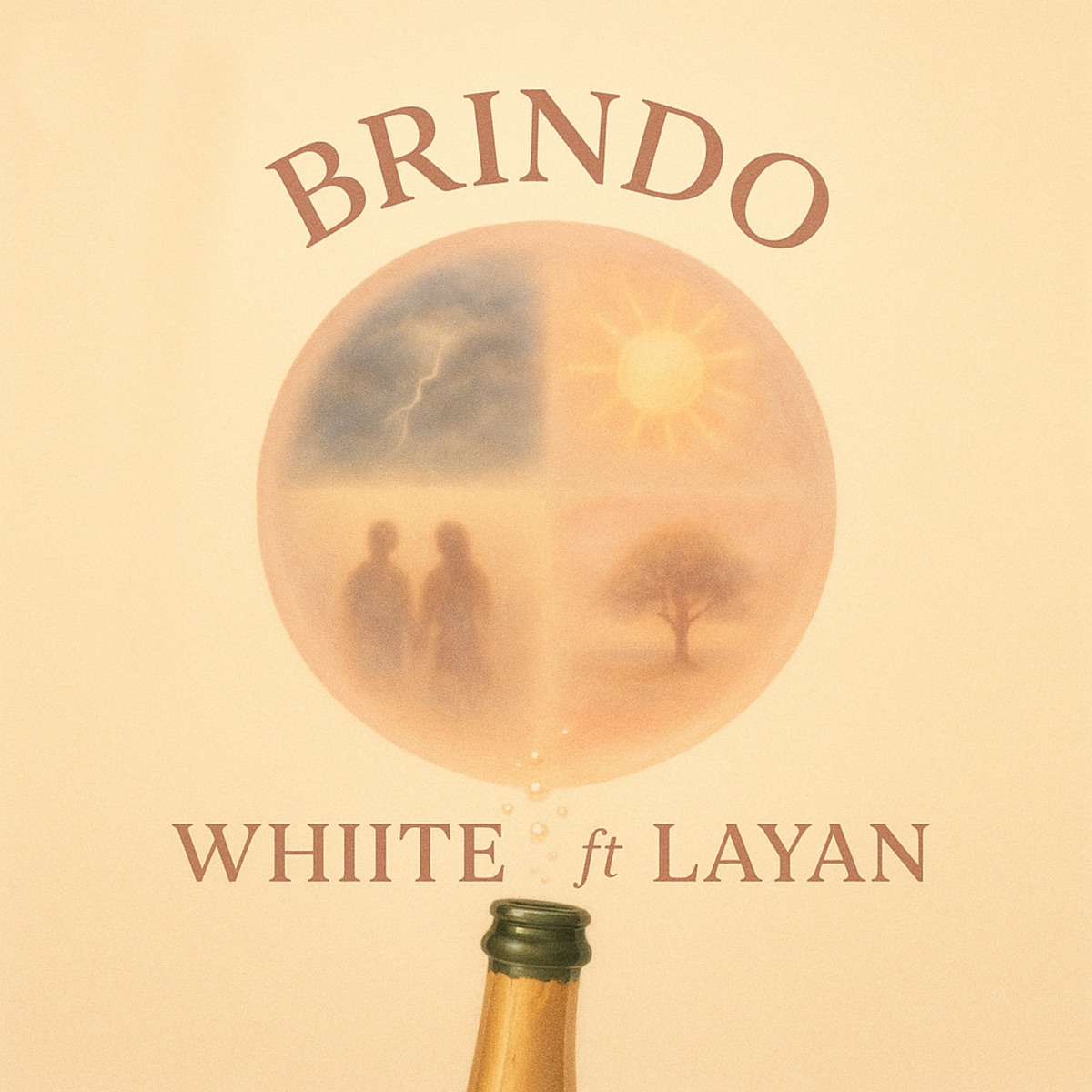 Brindo - Single by Layan & Whiite PF album cover
