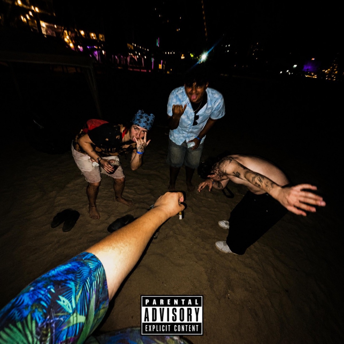 feelz (feat. Poison Beats) - Single by María en la Luna, Zamgelzx, Es El Grizzly & Deser album cover