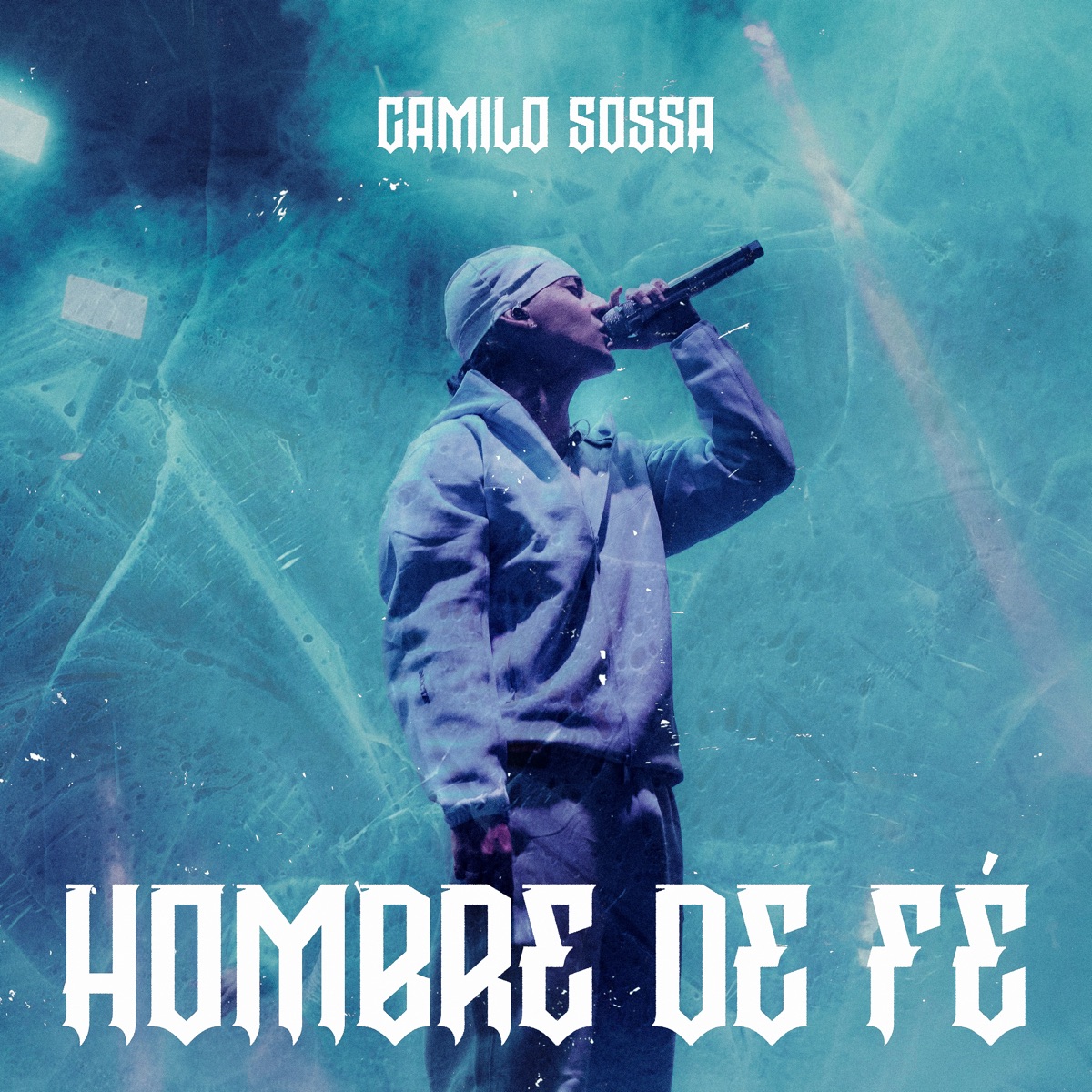 Hombre de Fé - Single by Camilo Sossa album cover
