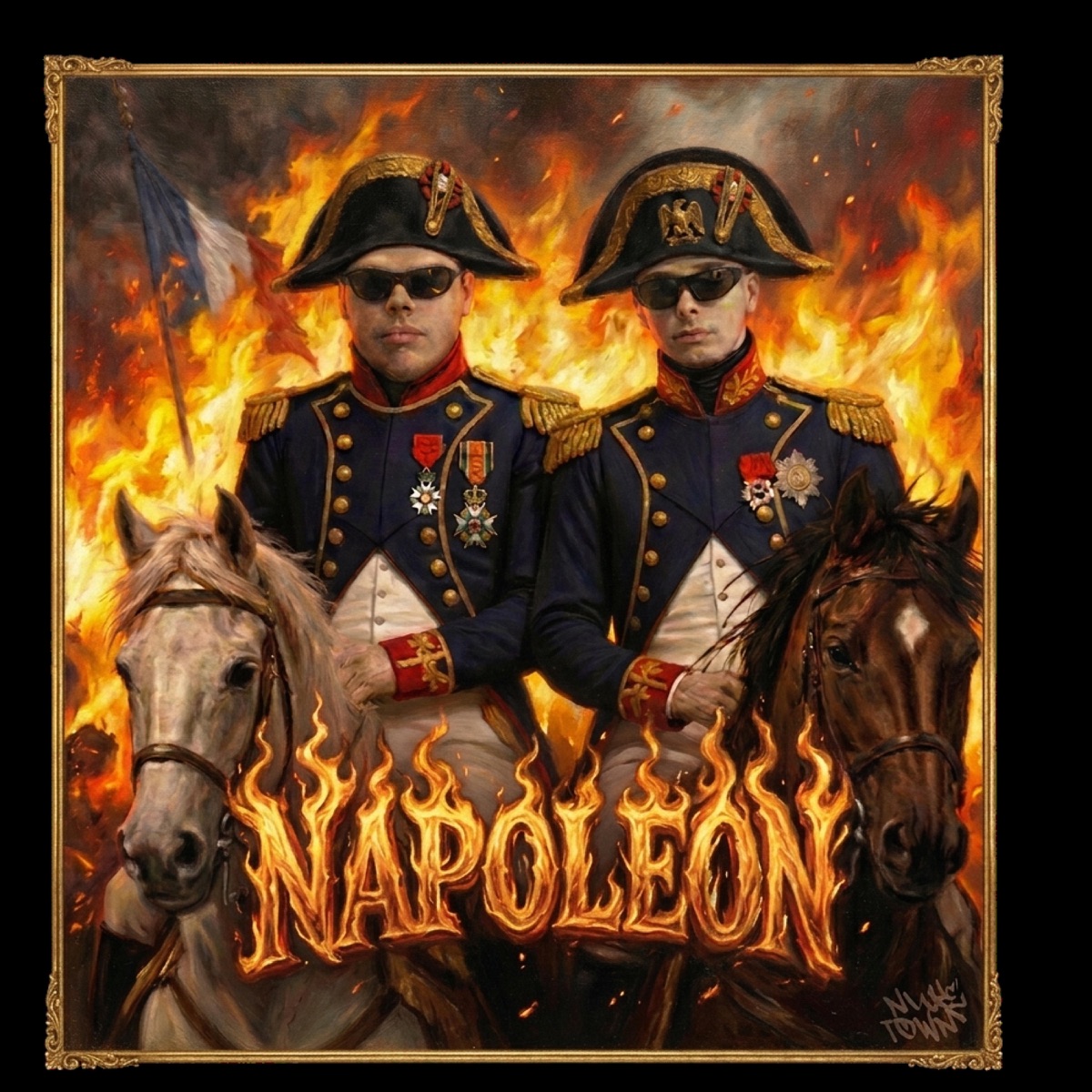 Napoleon Bonaparte (feat. Adam Kazub & AIGO) - Single by NukeTown album cover