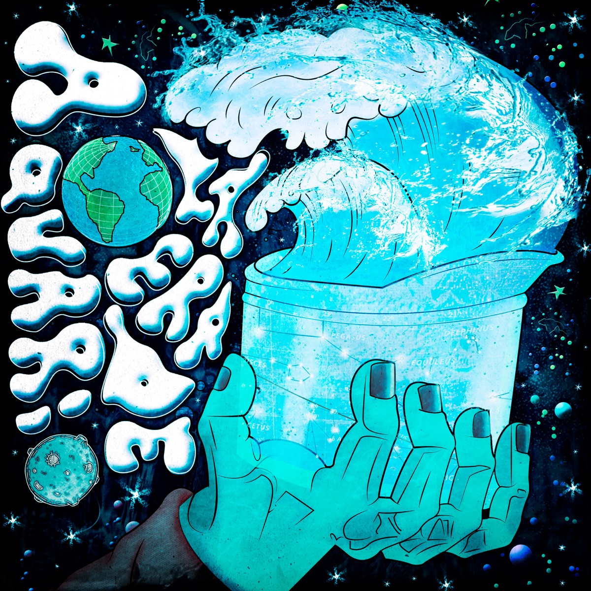 La Era de Aquario (feat. Sly N, Ghaziel, F. Rxshxd, Pablo Diablo, Shady Boy Pi, Arte Kills, Cinzaveli, Rober Il Direttore, Riber Da Leader, Kinix Ahau, JMauro, Silver J, Zelta MS & MUSA) by Zote & ALbino album cover