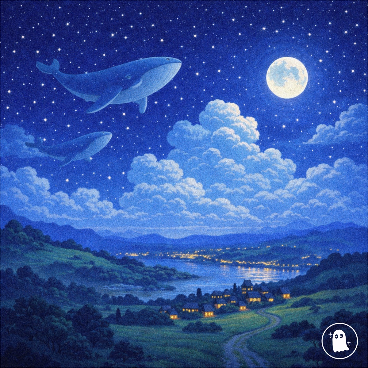 Floating Whales - Single by Aerosky & Mr. Donsai album cover