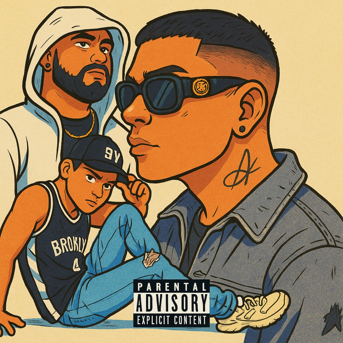 Inestable - Single by Nico Calderon, Oskr & Punchline’ album cover