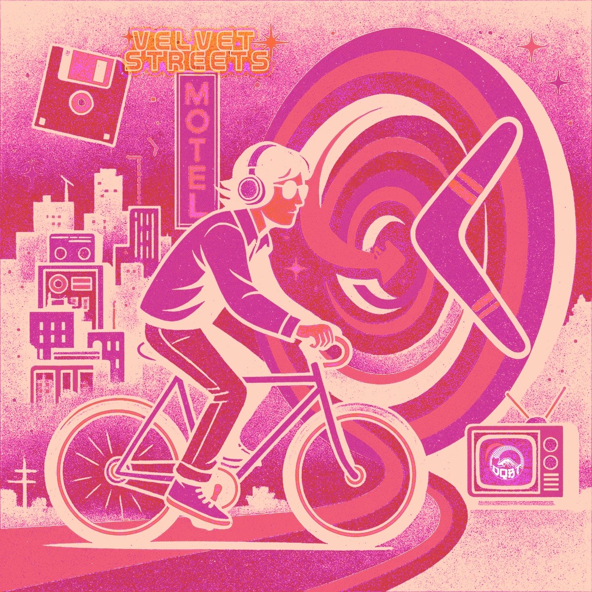 Velvet Streets - Single by alhivi & Monocloud album cover