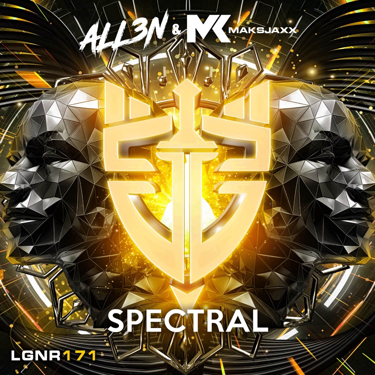Spectral - Single by ALL3N & Maksjaxx album cover