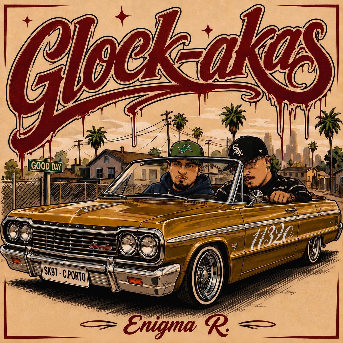 Glock-Akas - Single by Sk97, Enigma R. & C. Porto album cover