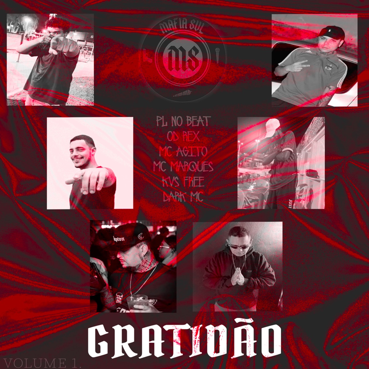 Gratidão (feat. Mc Marques & DARK MC & KVS FREE & PL NO BEAT & Máfia Sul Records & Vz REX) - Single by Mc Agito album cover