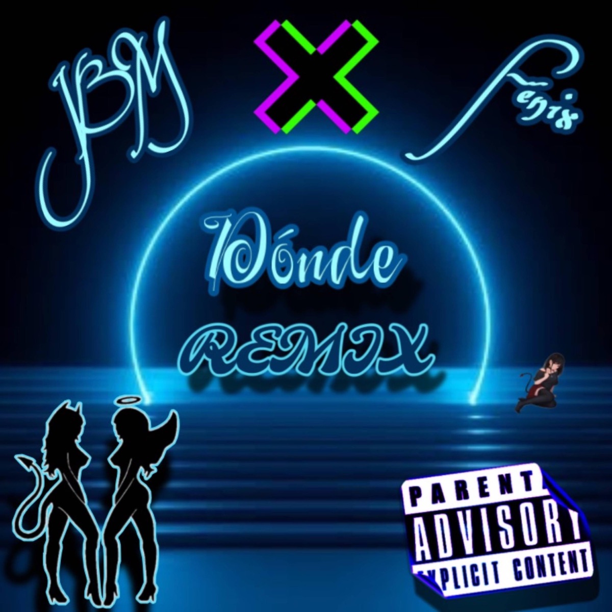 DONDE (feat. El FÉNIX) [REMIX] - Single by JBM album cover