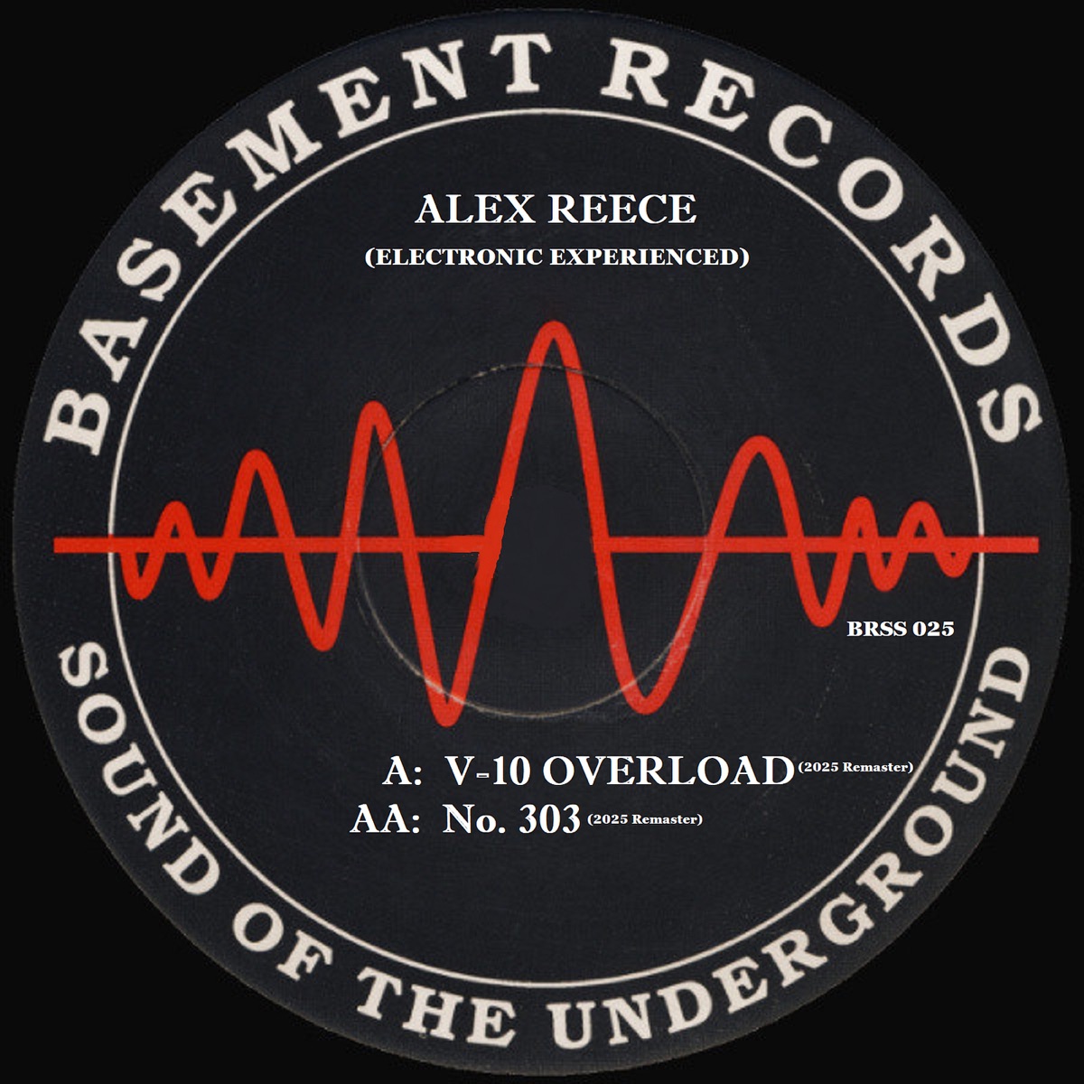 V10 Overload / No 303 (2025 Remasters) - Single by Alex Reece album cover