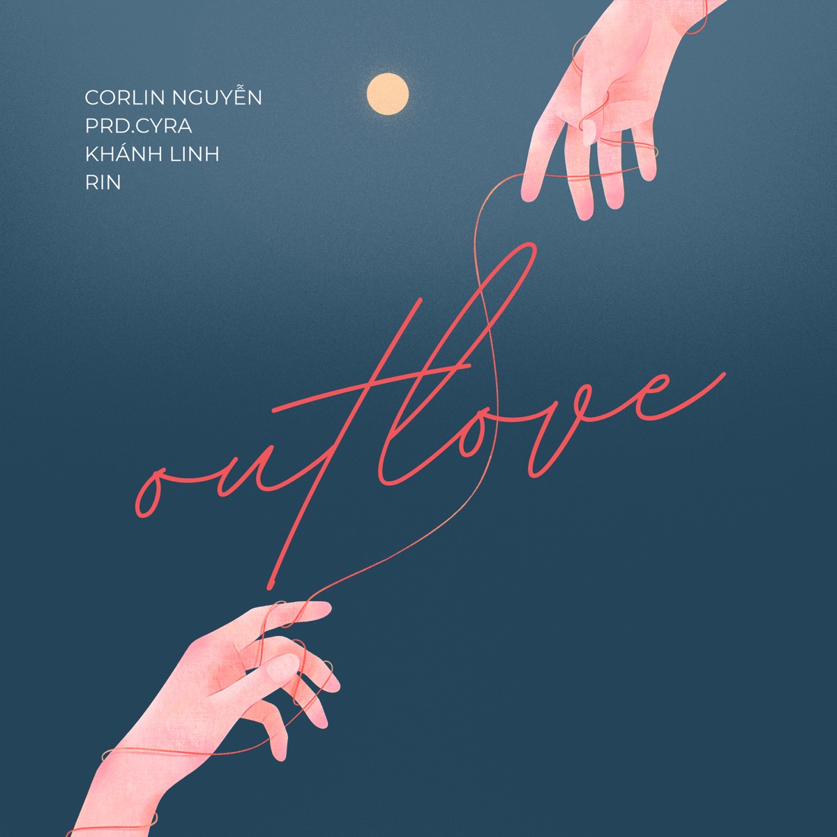 Out Love - Single by Corlin Nguyễn, Khánh Linh & Rin album cover