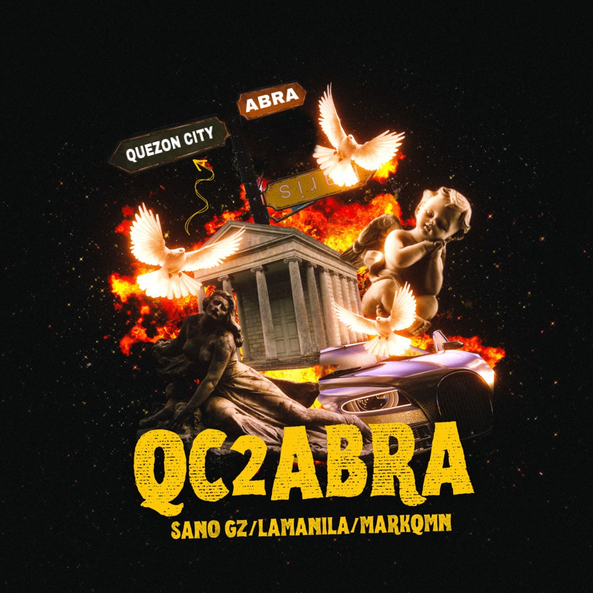 QC 2 ABRA (feat. Sano Gz & MarkQmn) - Single by Lamanila album cover