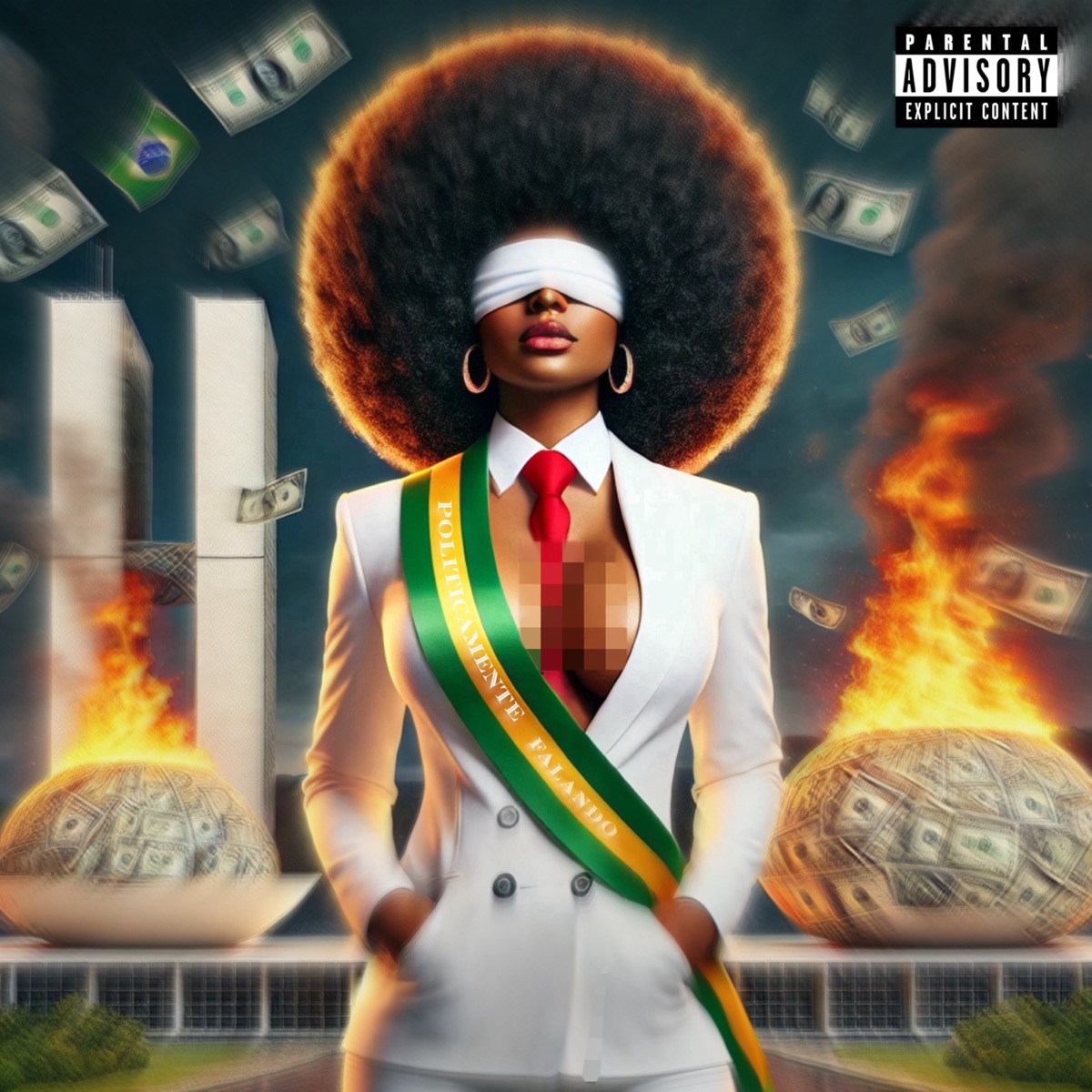 Politicamente Falando - Single by Joana Black & Gomesz album cover