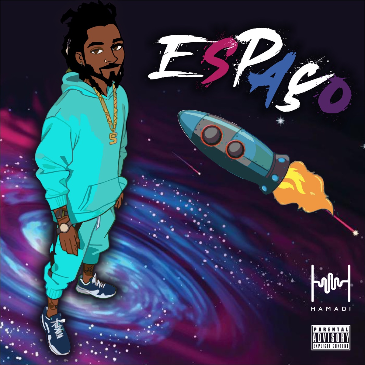 Espaço - Single by Hamadi & Nick Gomes album cover