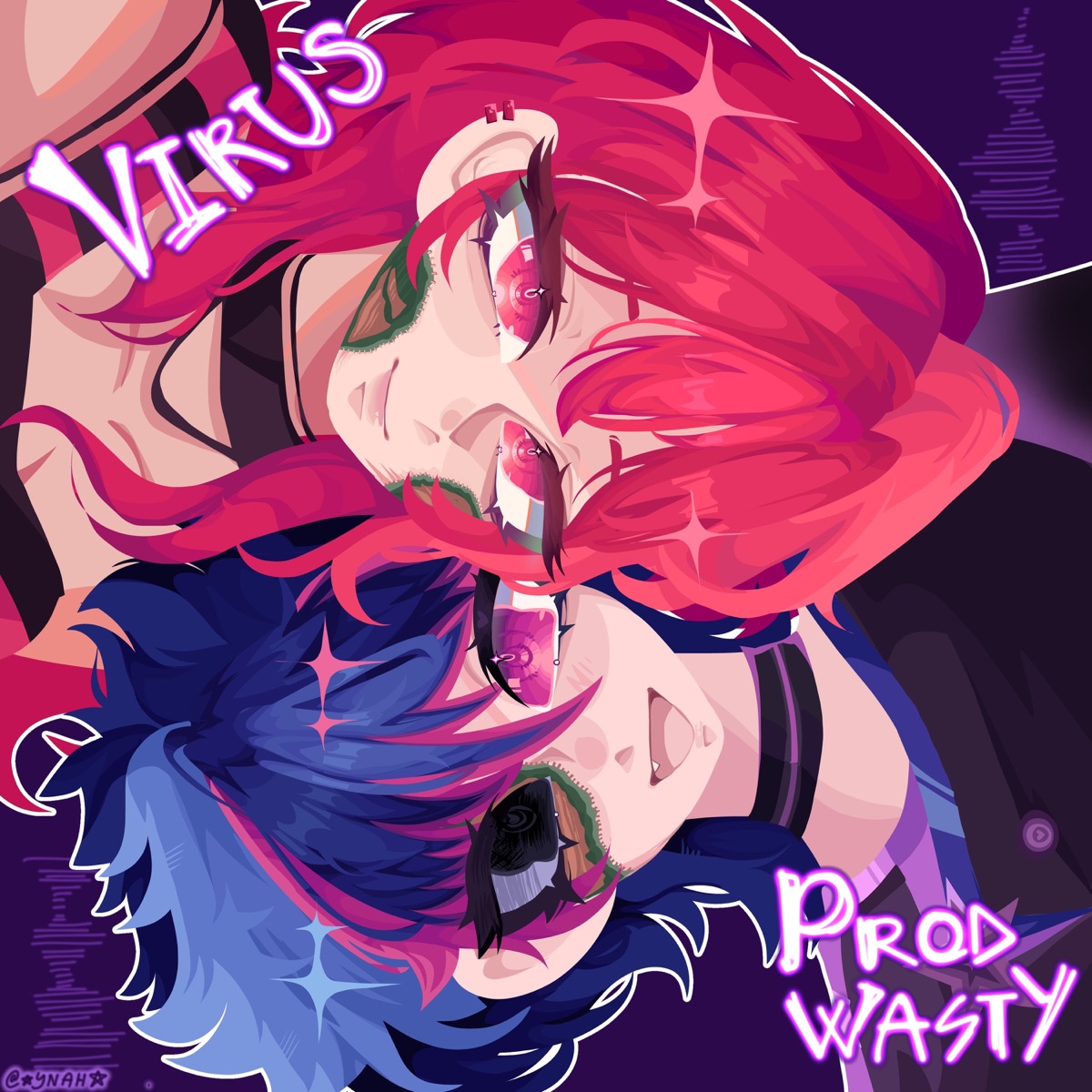 VIRUS! - Single by 4EXIT! & llumyr4 album cover