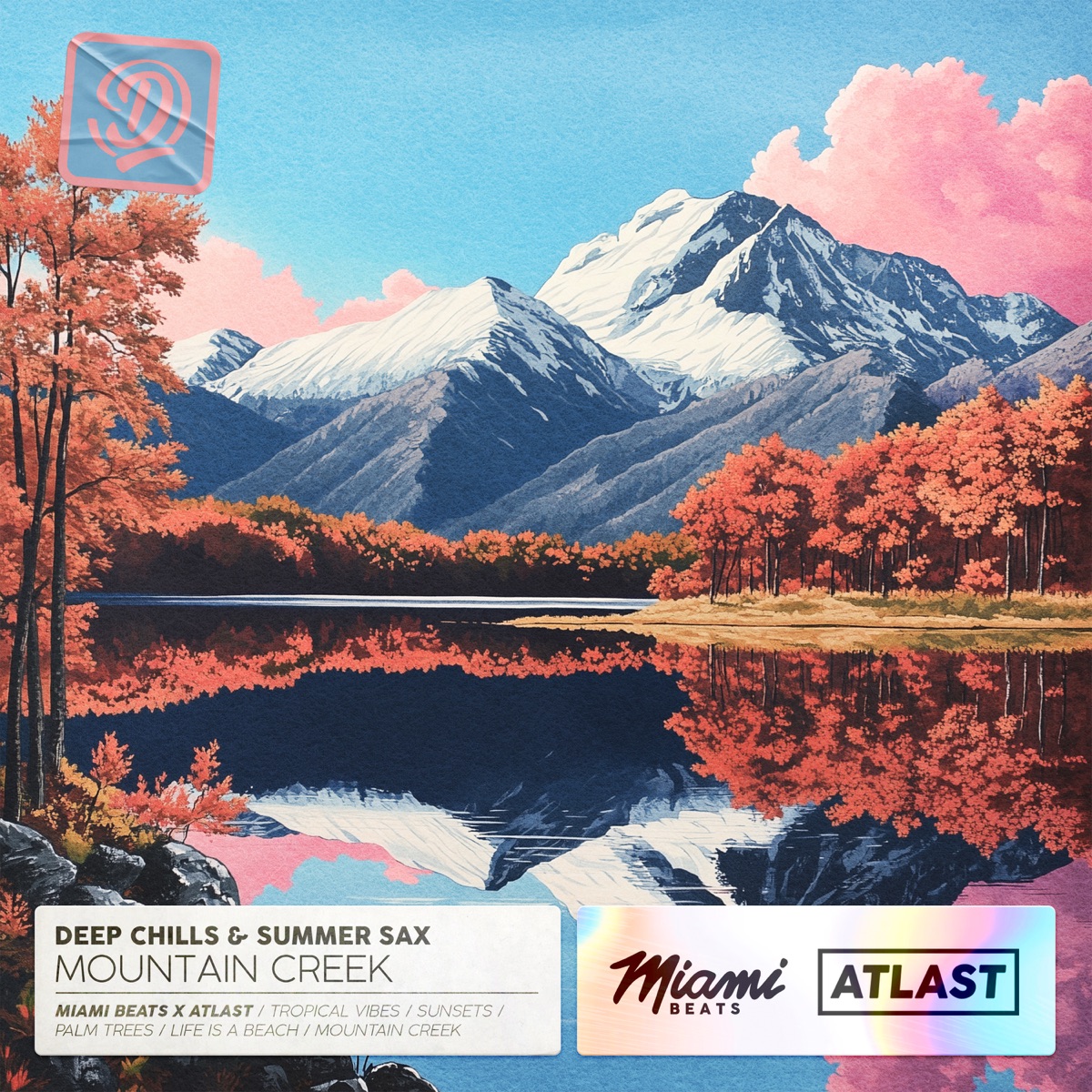 Mountain Creek - Single by Deep Chills & summer sax album cover
