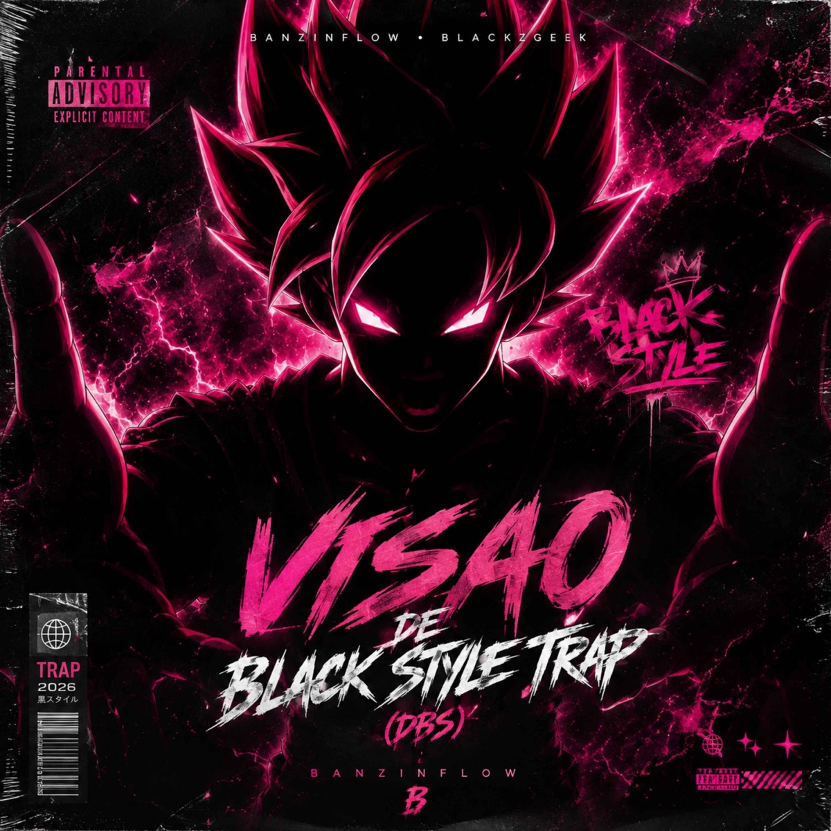 Visão de Goku Black Style Trap - Single by Banzinflowofc album cover