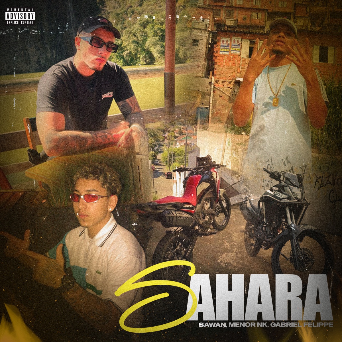 SAHARA - Single by Sawan, Menor NK, Gerber & Gabriel Felippe album cover