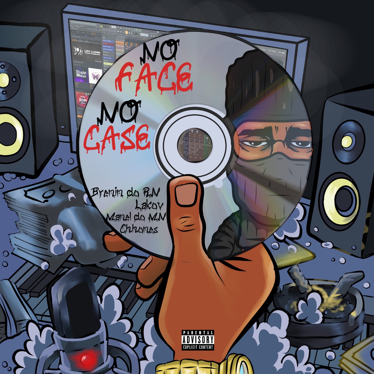 No Face No Case - Single by Brenin do RN album cover