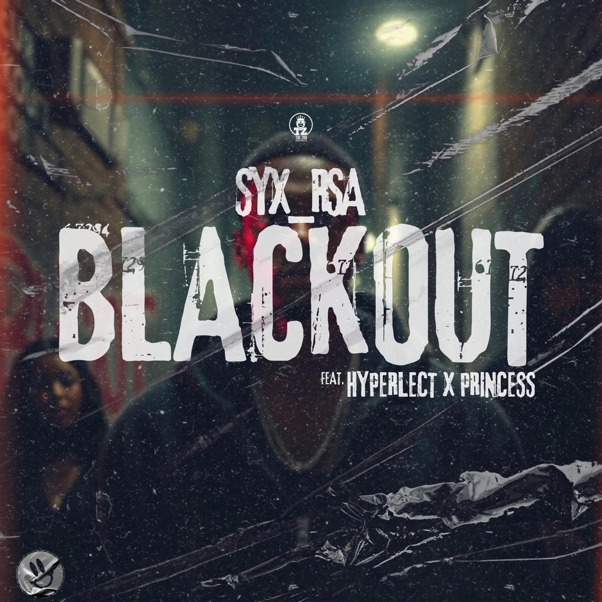 BLACKOUT (feat. PRINCE$$) - Single by SYX_RSA & Hyperlect album cover
