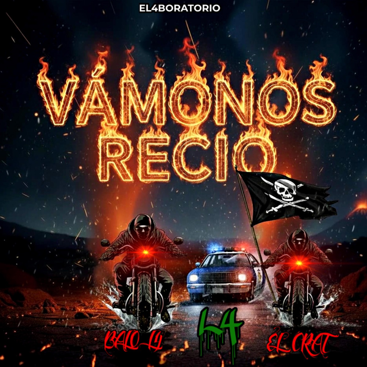 Vámonos Recio (feat. Balo L4) - Single by El Crat album cover