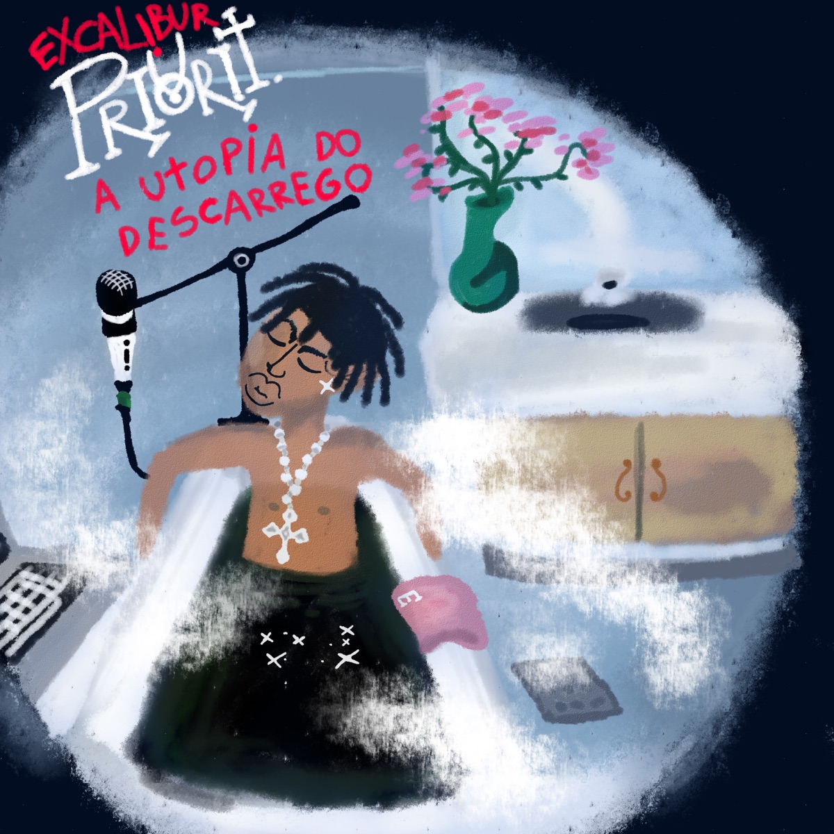 Priori, A Utopia do Descarrego (feat. Guztavo Braga) - EP by Excalibur & RDR Pablo album cover