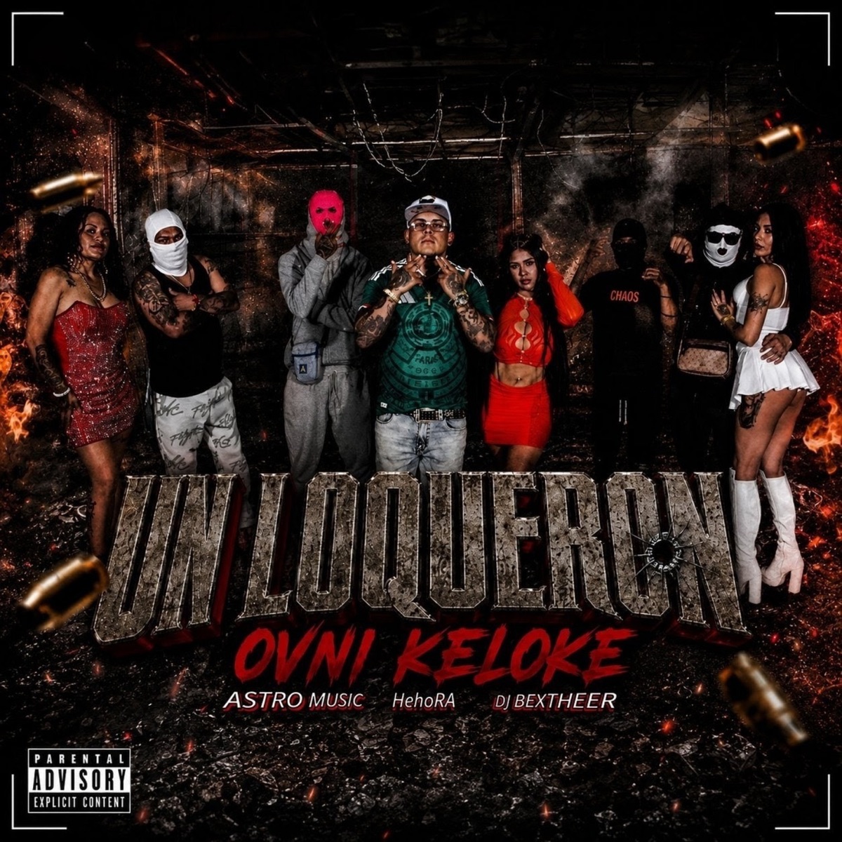 Un loqueron - Single by Ovni Keloke, HehoRA & Dj Bextheer album cover