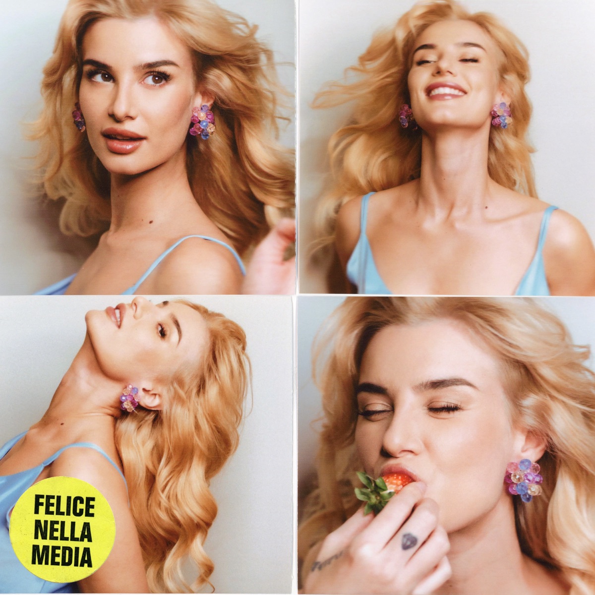 Felice nella media - Single by Beatrice Quinta album cover
