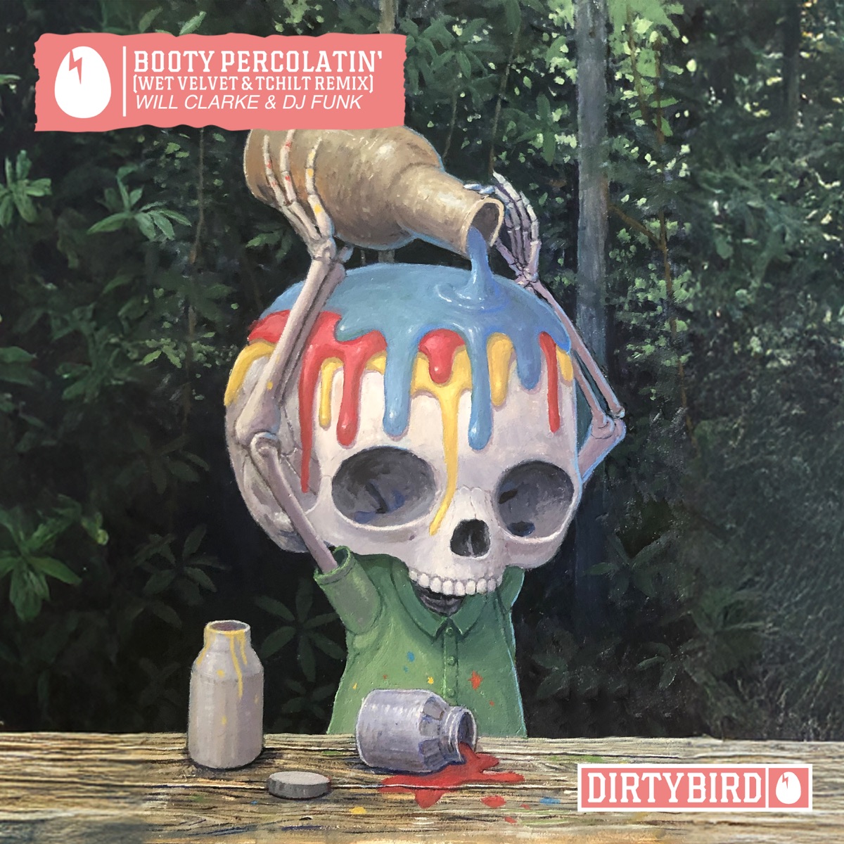 Booty Percolatin' (Wet Velvet & TCHiLT Remix) - Single by Will Clarke, DJ Funk, Wet Velvet & TCHiLT album cover