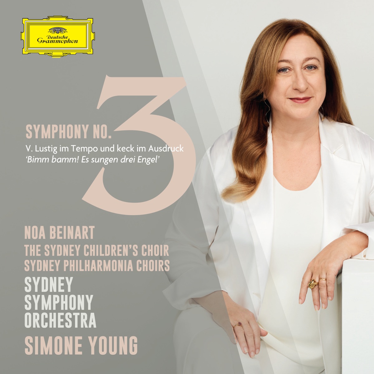 Mahler: Symphony No. 3: V. Lustig im Tempo und keck im Ausdruck. Bimm bamm - Single by Noa Beinart, Sydney Philharmonia Choirs, Sydney Children's Choir, Sydney Symphony Orchestra, Elizabeth Scott, Lyn Williams & Simone Young album cover