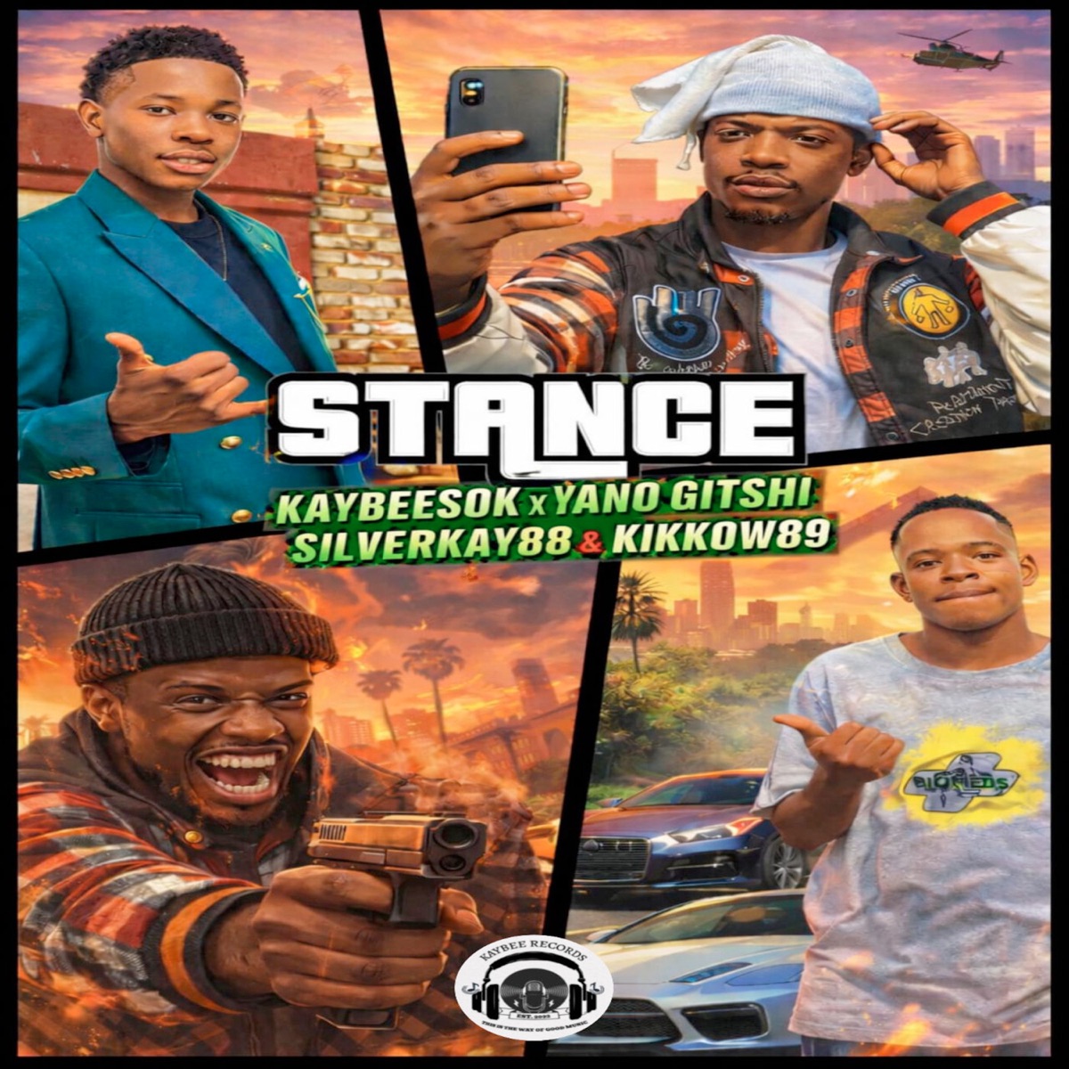 Stance (feat. SilverKay88 & Kikkow89) - Single by Kaybee Sok & Yano Gitshi album cover