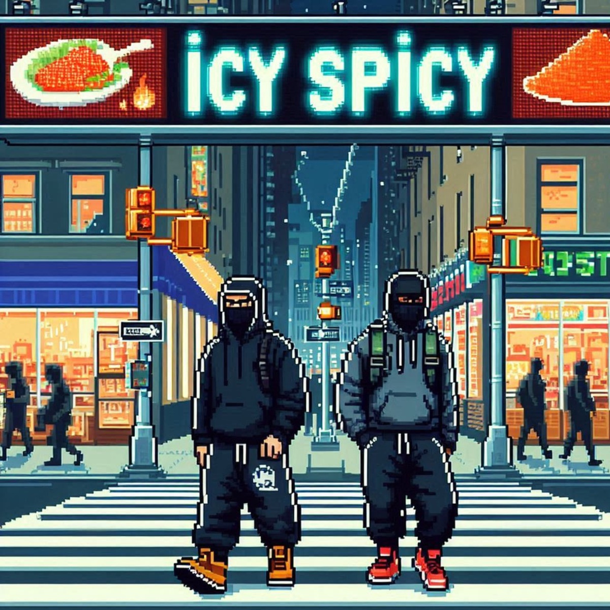 Icy Spicy - Single by Federico Malavida, It’sYourcrack & Guiza album cover