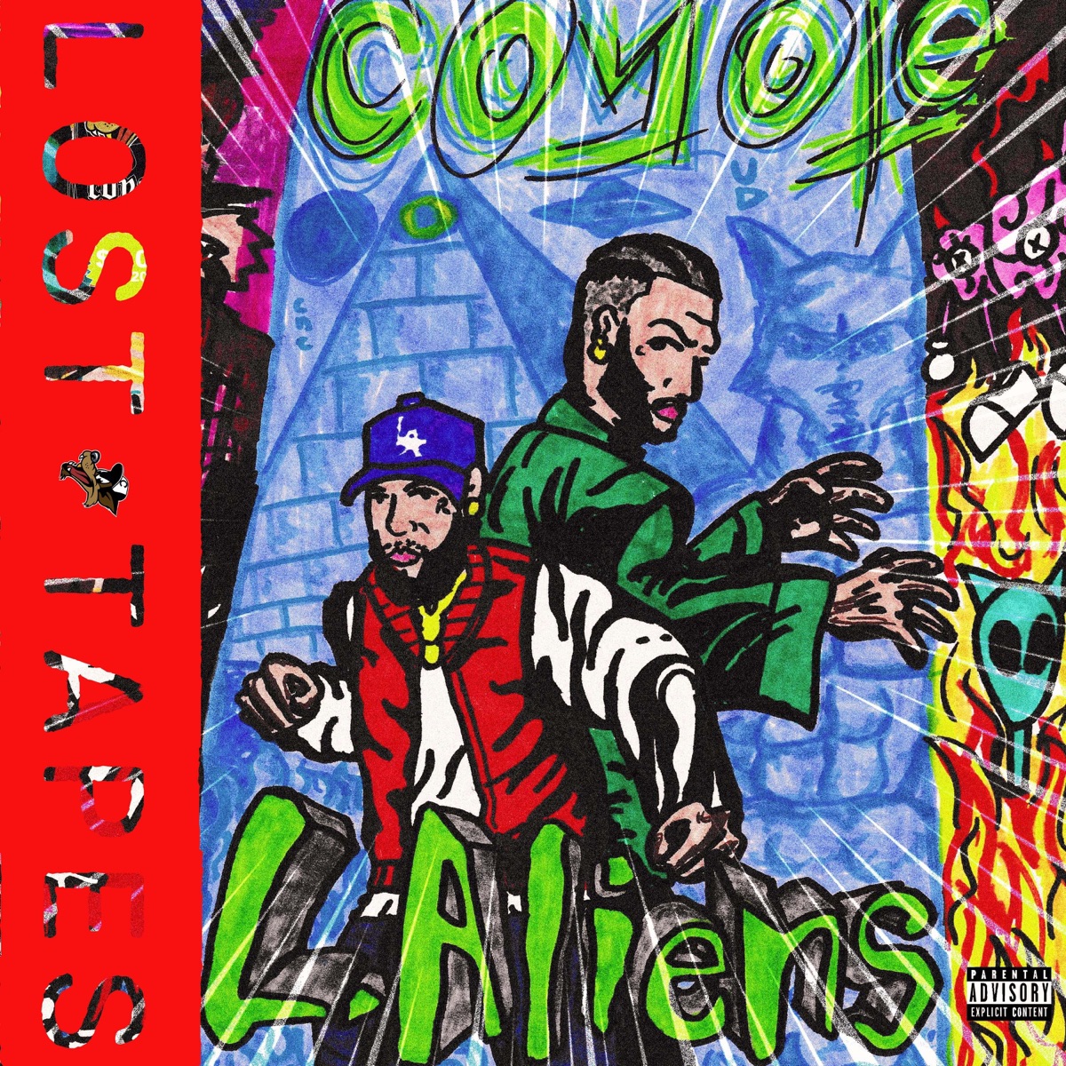 L.Aliens LOST TAPES by Coyote album cover