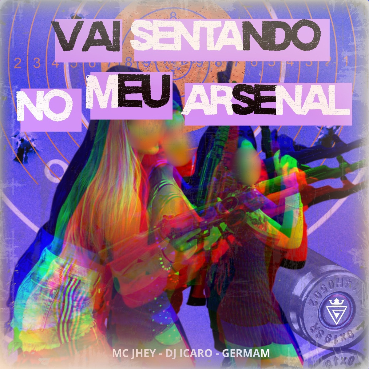 Vai Sentando no Meu Arsenal (feat. Mc Jhey) - Single by Germam & Dj Ícaro album cover