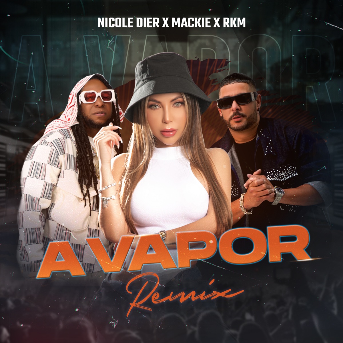 A Vapor (Remix) - Single by Nicole Dier, Mackie & R.K.M. album cover