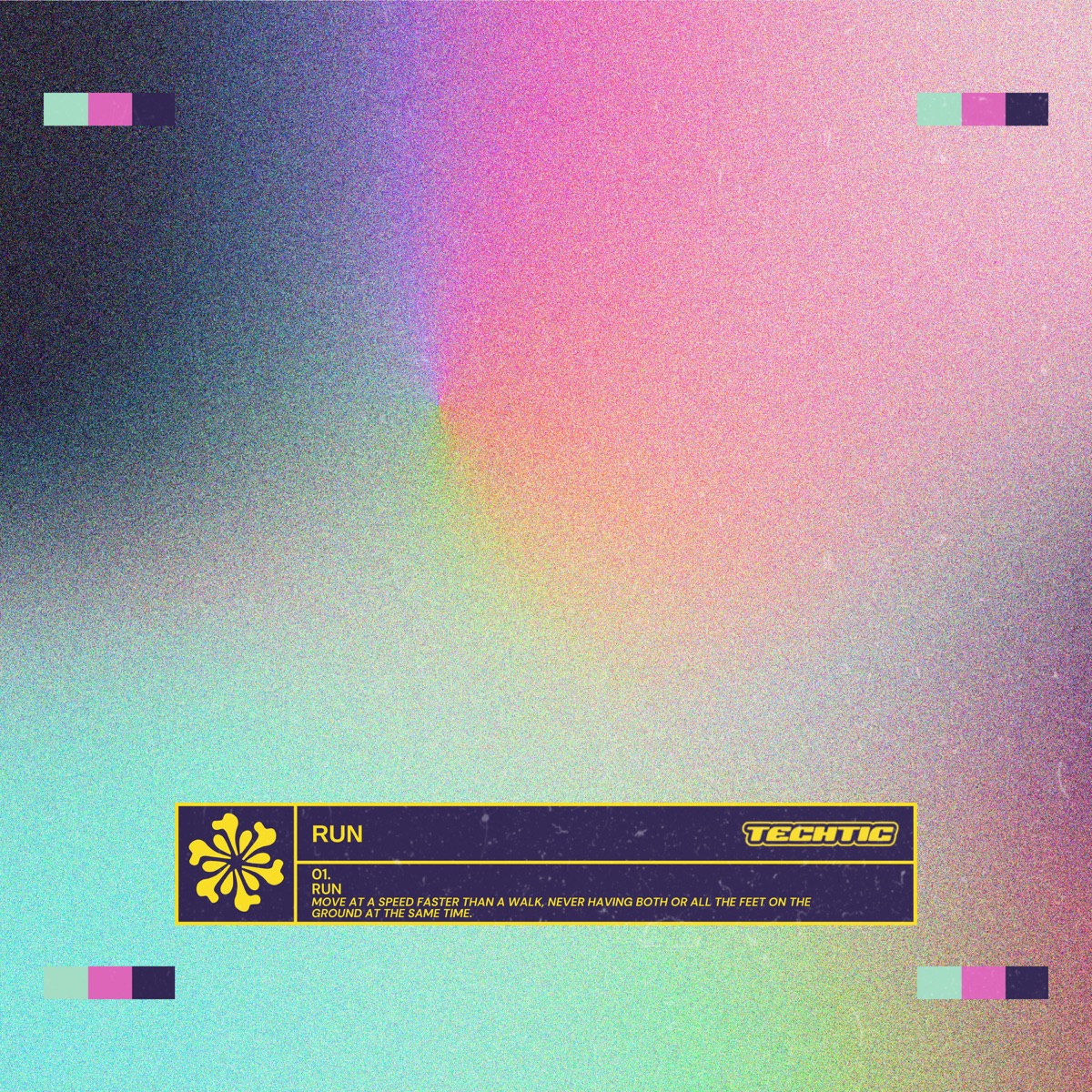 RUN - Single by TECHTIC album cover
