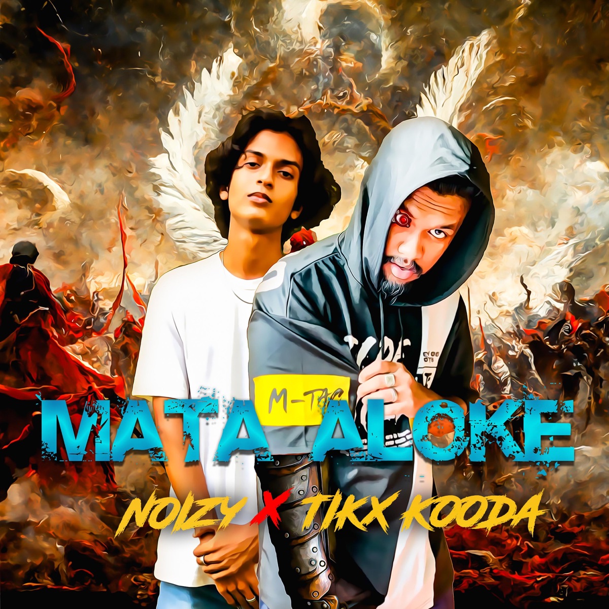 Mata Aloke (feat. Noizy) - Single by Tikx Kooda album cover