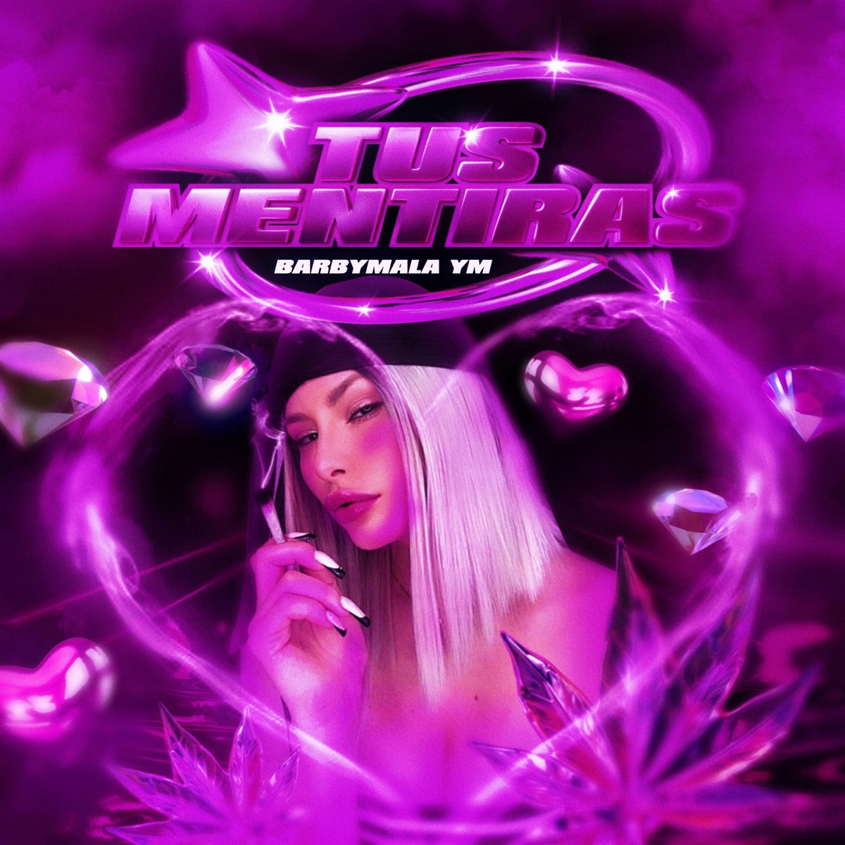 Tus mentiras - Single by BARBY MALA YM album cover